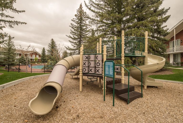 The children's playground at the Little America Hotel in Cheyenne, Wyoming.