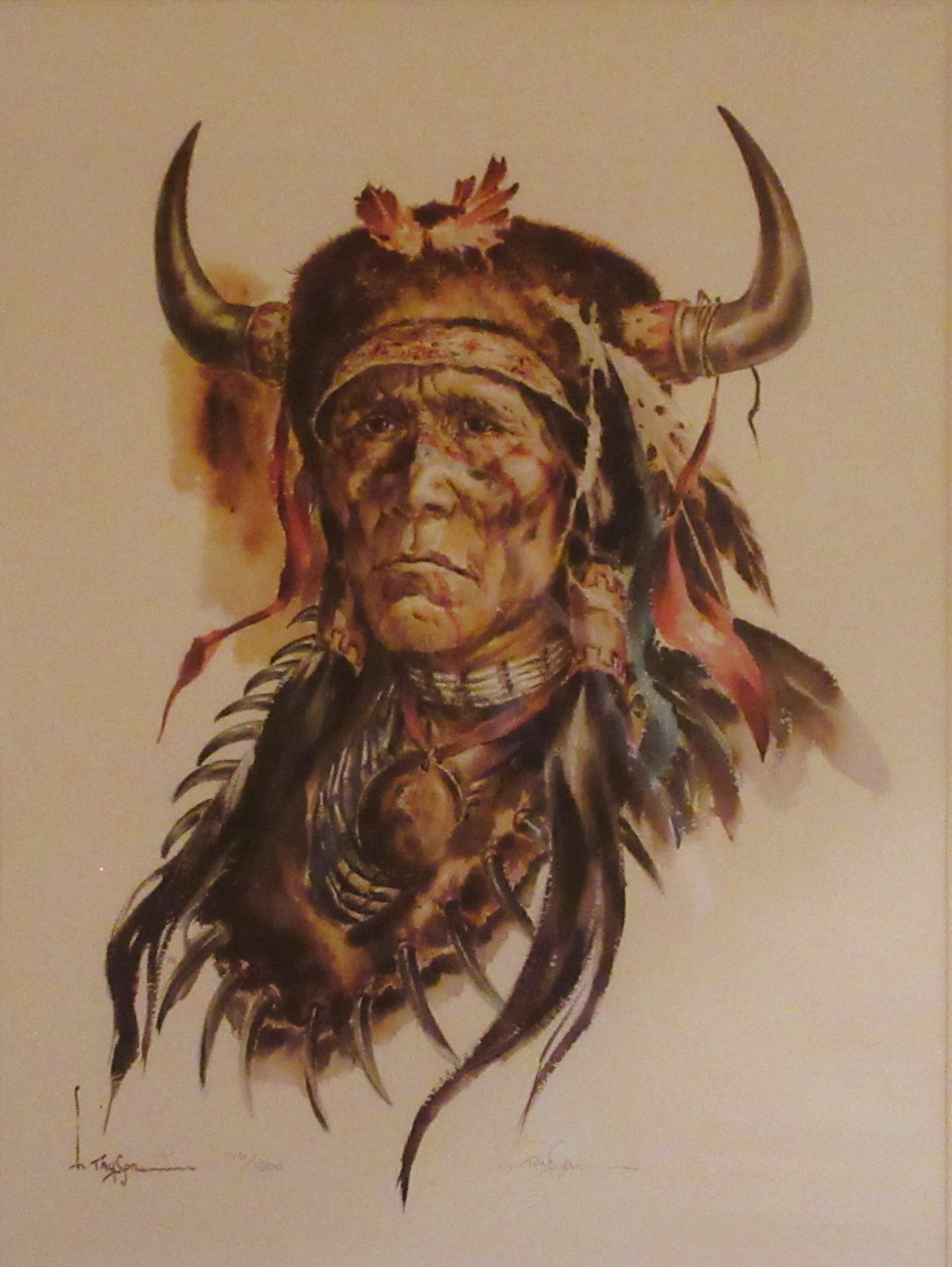 Strong Bull - Sioux Chief - Lyle Tayson