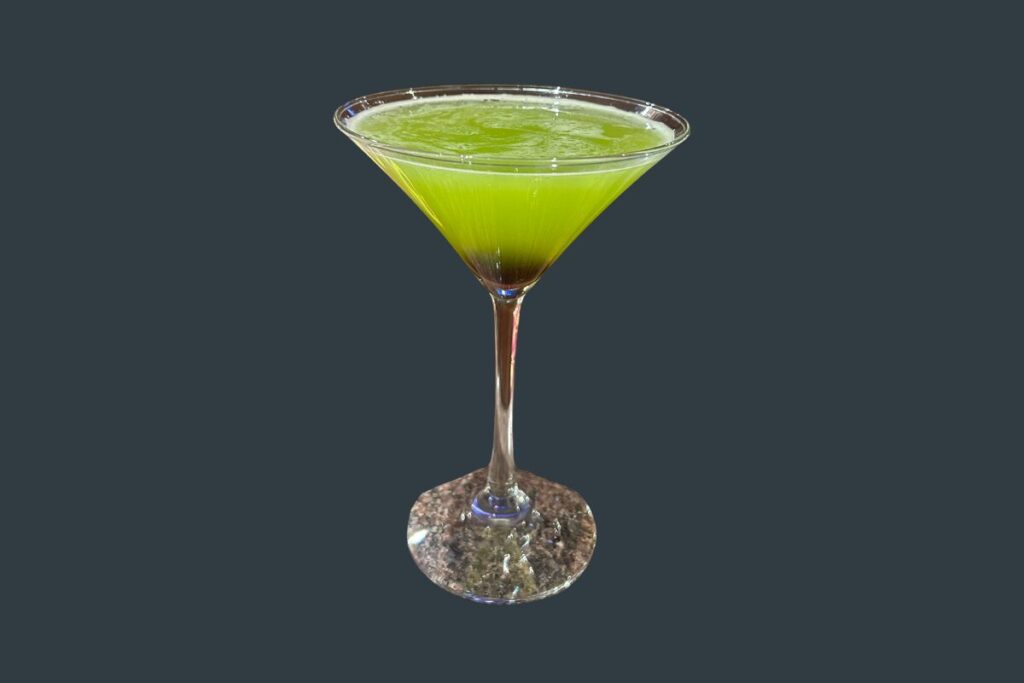 April Cocktail of the month Melon Ball Martini